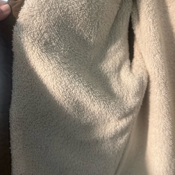 Jachs New York Men's Grey Sherpa Lined Wool Blend Shirt Jacket 
Size L - Picture 13 of 16